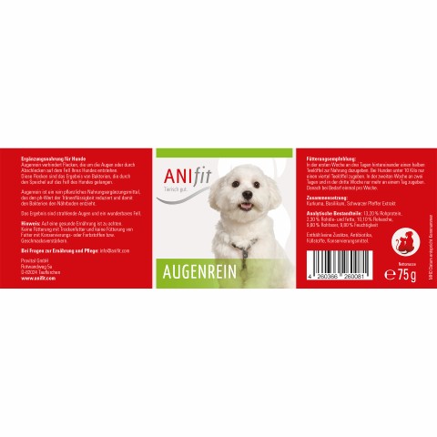 Cat Dog Supplements Eye clean (Augenrein) 75g 1 Piece -3- Anifit